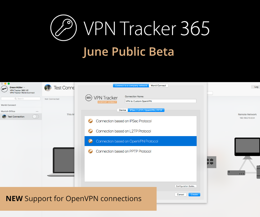 VPN Tracker 365 Beta - Now with support for OpenVPN Connections ...