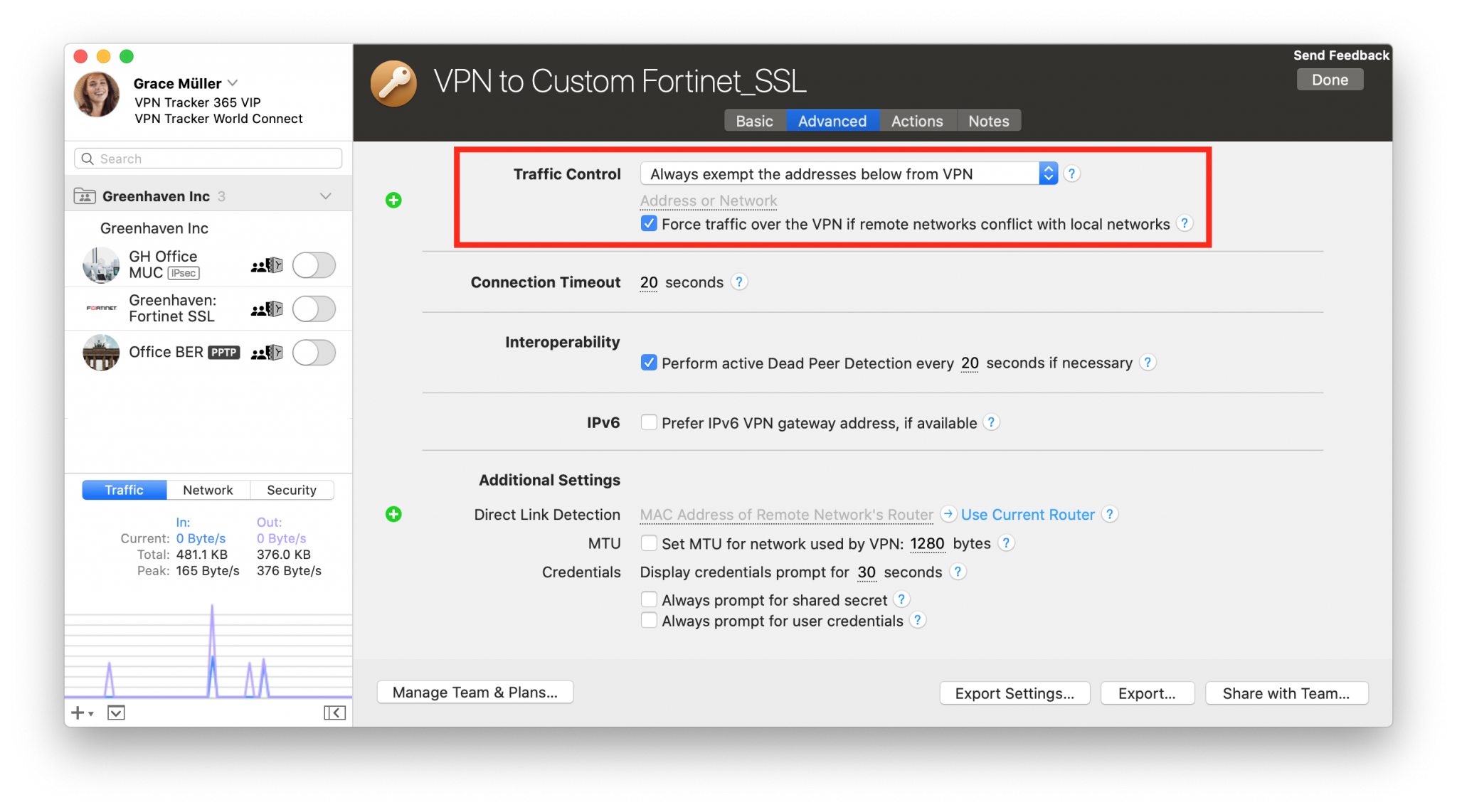VPN Tracker 365 - Now with Support for Fortinet SSL VPN! - equinux Blog