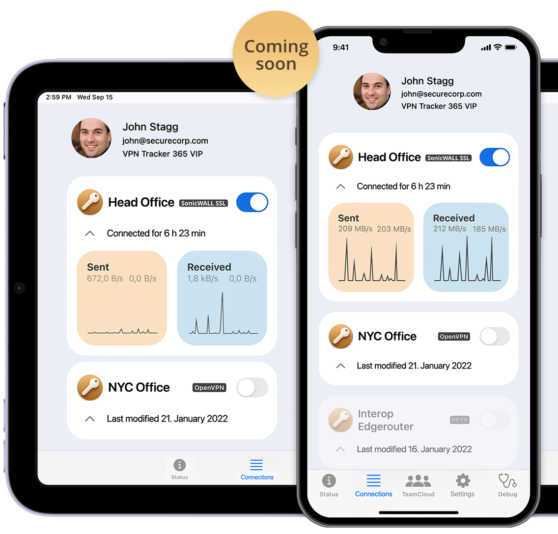 vpn tracker for iOS