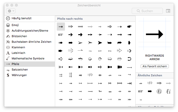 HTML Pfeil Auswahl in Mail Designer 365