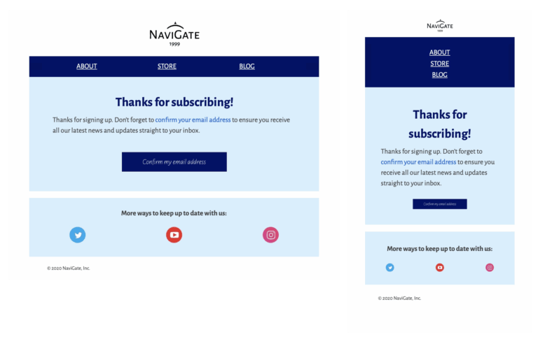 Opt In Template Opt In HTML Email Template - Mail Designer 365