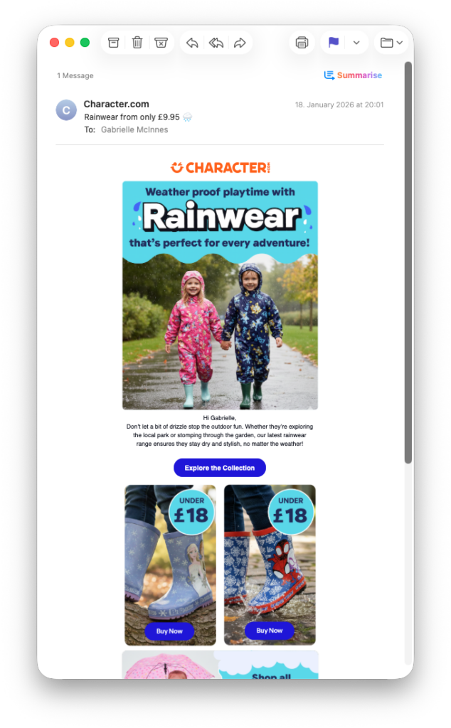 image heavy email