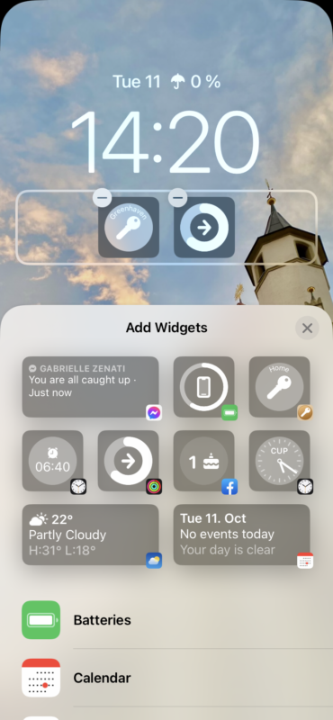 VPN Widget iOS – VPN Tracker im iPhone Sperrbildschirm hinzufügen