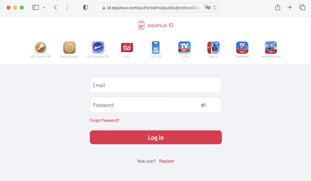 VPN two factor authentication setup page in VPN Tracker account settings