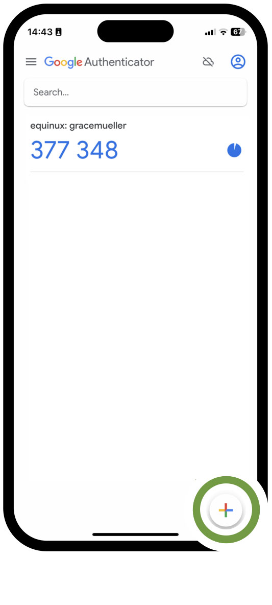 Adding VPN Tracker to Google Authenticator app for two factor authentication