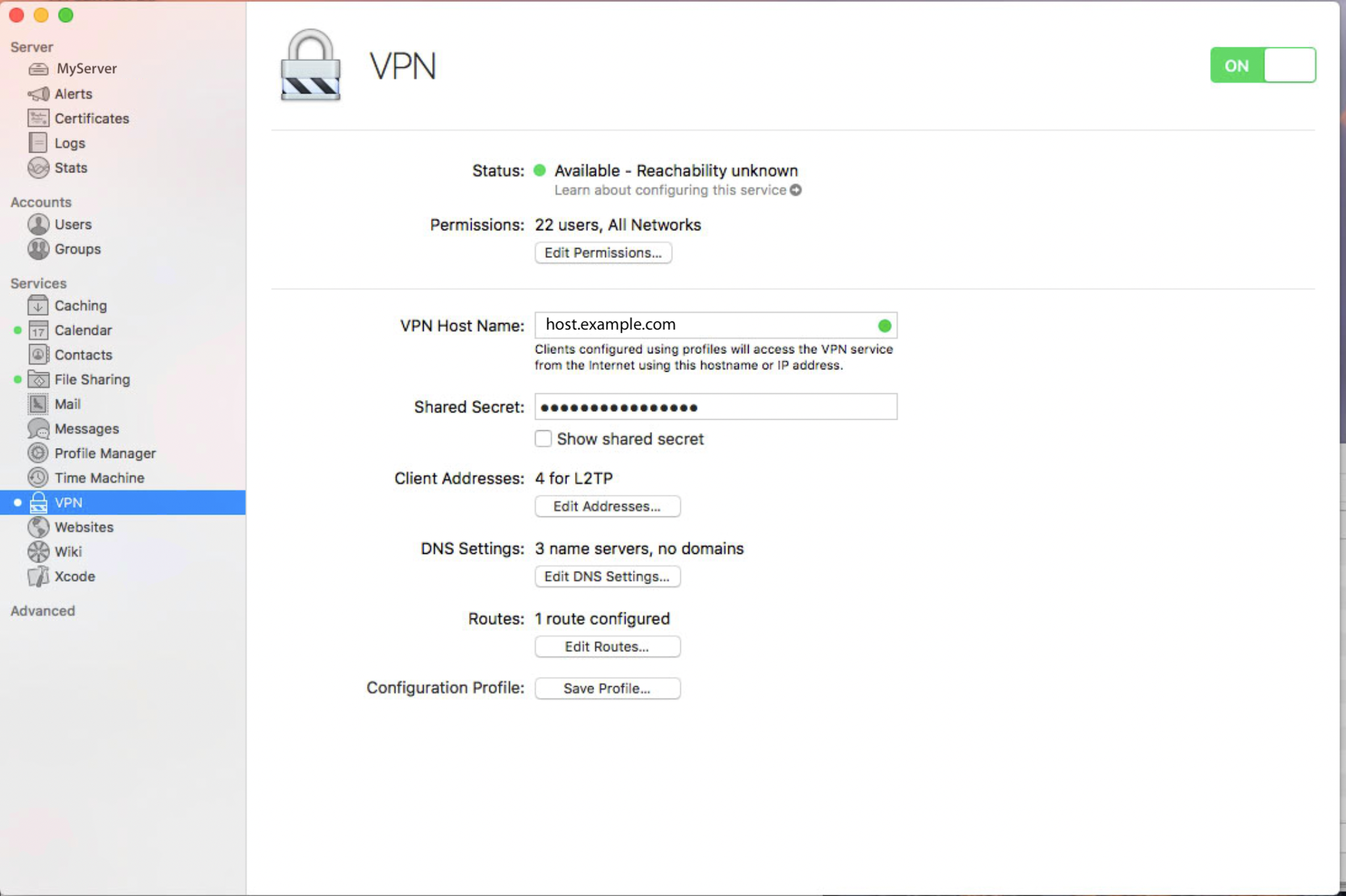 macOS Server VPN L2TP settings in legacy Mac OS X Server app