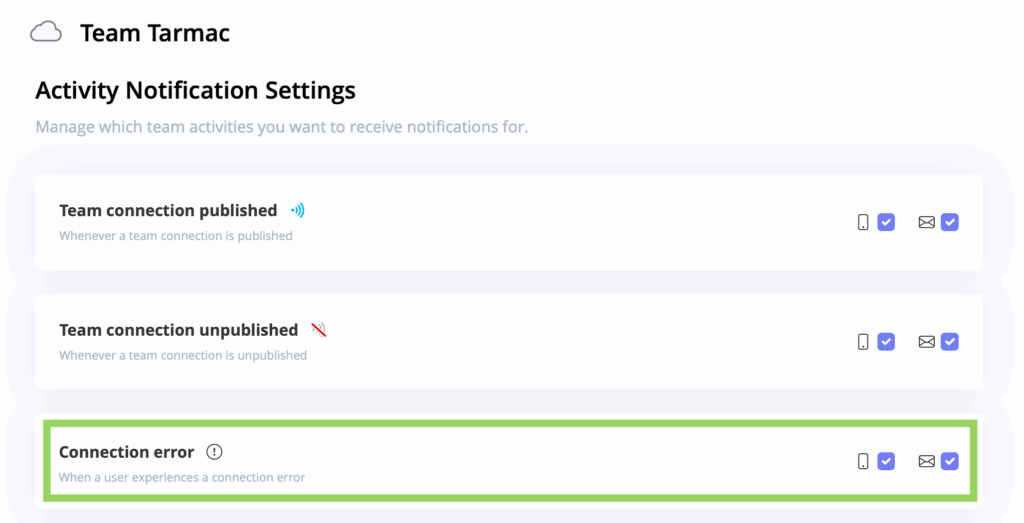 Benachrichtigungen während der VPN-Migration aktivieren
